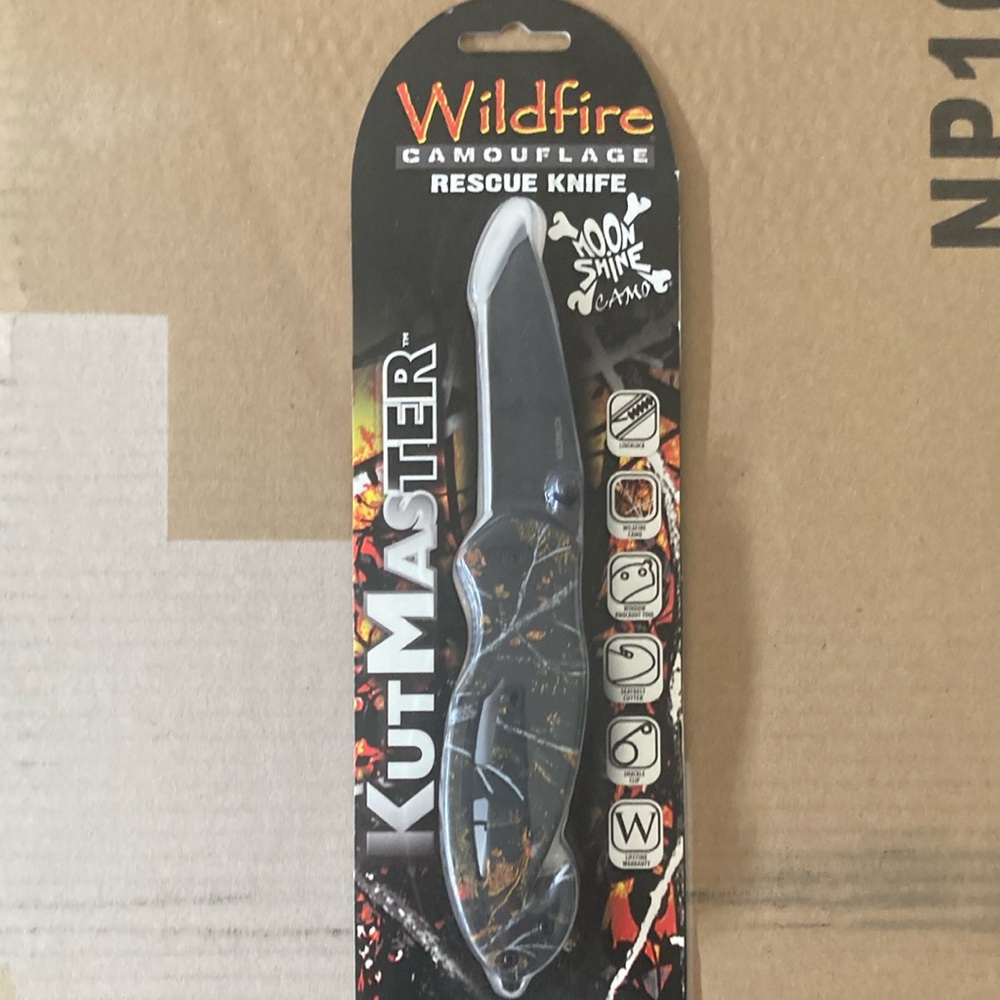 Rescue knife, Wildfire Camouflage